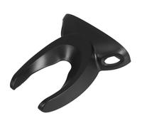 ZUNOXAZ Support Mural pour Lecteur de Code-Barres Fournitures pour Magasins de Détail Support Ajustable Installation Rapide Compatible Pistolet Scanner pour Environnement de Bureau Plastique Noir