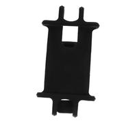 ZUNOXAZ Support Téléphone avec Sangle Silicone Noire Fixation Guidon Sécurisée pour Cyclistes Maintien Antichoc pour Smartphone Usage Navigation et Appels Mains