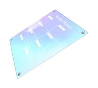 ZUNOXAZ Tableau Magnétique Frigo Transparent Acrylique Réutilisable Planificateur Hebdomadaire Effaçable pour Cuisine Organiseur To-do List et Calendrier Aimanté pour Réfrigérateur