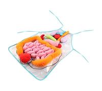ZUNOXAZ Tablier Éducatif Corps Humain pour Garçon Fille Pédagogique Organes Viscères Outil Dapprentissage Maternelle et Préscolaire Éveil Corporel et Interactif