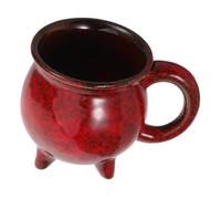 ZUNOXAZ Tasse Porcelaine Magicienne Halloween Mug Céramique Émaillé Résistant Au Lave-vaisselle Cadeau Original pour Amateurs de Café et Thé Bol Mini Soupe Décoratif
