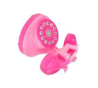 ZUNOXAZ Téléphone Rotatif Vintage pour Garçon Fille Téléphone Factice Interactif Rose de Simulation Réaliste pour Jeux Dimagination Garçon Fille
