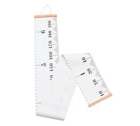 ZUNOXAZ Toise Décorative à Suspendre au Mur pour Chambre d'Garçon et Filles Style Nordique Noir et Blanc Mesure Précise Hauteur Décoration Murale Minimaliste