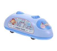 ZUNOXAZ Train Miniature à Friction pour Garçon et Filles Modèle Réduit de Métro Bleu en Plastique Éducatif sans Piles Résistant aux Chocs Présent pour Anniversaire et Jeux D’Intérieur