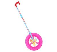 ZUNOXAZ Trotteur d'apprentissage en Plastique pour Tout-Petits, Éducatif à Pousser et Tirer 2 Tiges, Roues Silencieuses, Couleur Aléatoire, D’éveil pour Bébé Favorisant Couleur Aléatoire