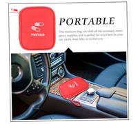 ZUNOXAZ Trousse de Compacte Oxford Pochette de Rangement Portable pour de Secours Randonnée et Voyage Petite Valise Urgence Pratique
