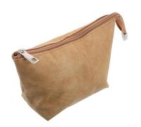 ZUNOXAZ Trousse de Maquillage Imperméable en Papier Technique Organiseur Portable Multifonction pour Femmes Petite Pochette de Voyage Compacte avec Fermeture Éclair pour Cosmétiques et