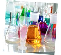 ZUNOXAZ Verre Mesureur Triangulaire pour Laboratoire Verre Gradué Résistant Haute Température Bec Verseur Pratique pour Mesures Précises Matériel de Verrerie Stable