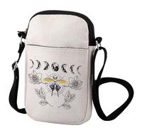 Zuo Bao Asexual Pride Sac à bandoulière Celestial Luna Moth Rainbow Gay Pride Gay Pride Mois Festival Subtil Demisexuel, Papillon-6, INCH