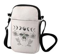 Zuo Bao Asexual Pride Sac à bandoulière Celestial Luna Moth Rainbow Gay Pride Gay Pride Mois Festival Subtil Demisexuel, Papillon-8, INCH