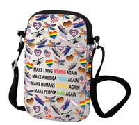 Zuo Bao BLM LGBT Rights Social Justice Inspire Sac à bandoulière Anti- Cadeau de protestation LGBTQ Pride Sarcastique Politique, Mauvais encore, INCH