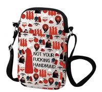 Zuo Bao Handmaid Sac à bandoulière Pro Choice cadeau résistant Gilead cadeau féministe manteau rouge pochette femme activisme droits, Servante, INCH