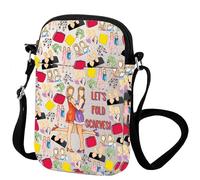 Zuo Bao Iconic Friendship Goals Sac à bandoulière Let's Fold Foulards Costume Fête Cadeau Business Femmes Spécial Gay Icônes, Écharpes pliantes, INCH