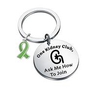 Zuo Bao Porte-clés « Thank Me How to Join » - Cadeau idéal pour greffe de reins, un rein -1, Small