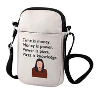 Zuo Bao Sac à bandoulière inspiré de la série télévisée pour les fans de la comédie, La pizza est la connaissance, INCH