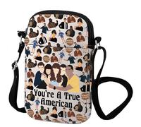 Zuo Bao Sac à bandoulière inspiré de l'émission télévisée pour fille - Cadeau d'anniversaire 29 ans, True American, INCH