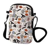 Zuo Bao Sac à bandoulière pour concert de campagne - Cadeau de concert de radio - Paroles de chanson - Cadeau de concert occidental, Some Hell, INCH