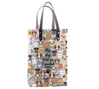 Zuo Bao Sac à vin humoristique avec inscription « My Dog Told Me I Needed Wine », J'avais besoin de vin, Bouteille de vin standard, Cadeau de pendaison de crémaillère