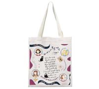 Zuo Bao Sac fourre-tout avec livre d'amour - Cadeau pour femme - Cadeau littéraire pour les fans, Femme, CM