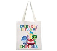 Zuo Bao Sac fourre-tout de film de dessin animé pour la santé mentale, cadeau « Every Day Is Full Of Emotions », Emotions, CM