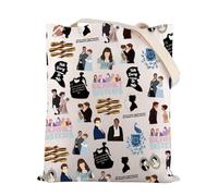 Zuo Bao Sac fourre-tout féministe Mansfield Park Tools Case Bridgerton victorien amoureux littéraire cadeau pour amoureux de livres cadeau pour amoureux de la littérature, To Me, CM