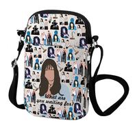 Zuo Bao Summer Secrets Club Cadeau Teen Thriller Novel Sac à bandoulière What Are You Waiting For Millennial Horror Esthétique Crarry On Bag, En attente de, INCH