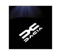 ZUOBYMBC 2 pcs Car Projecteur de Logo pour Dacia Duster III 2024, HD LED Voiture Logo Projecteur Lumière,Lumière Bienvenue Porte Voiture,Lumière de Projecteur,B