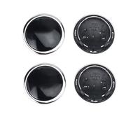 ZUOBYMBC 4 Pièces Cache-Moyeu pour Audi SLine A3 A4 A5 A6 A7 A8 TT V8 RS3 RS5 Q3 Q5 Q7 69mm,Cache Moyeux,Cache de Roue Centrale,Auto Cache Moyeux Capuchons De Centre,Jante Centre D'emblème,Black