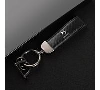 ZUOBYMBC Porte-clés de Voiture pour DS DS3 DS4 DS4S DS5 5LS, Porte-clés Cadeau,décoration de Voiture,pièces Automobiles,Cadeaux de Voiture,pièces de Rechange pour Porte-clés,White