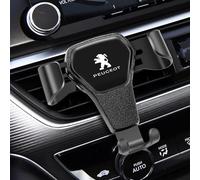 ZUOBYMBC Support Telephone Voiture pour Peugeot 308 206 3008 307 205 207 208 107 106 807 4008 301,360° Rotation Porte Téléphone à Grille d'Aération,Porte Smartphone Voiture,Accessoire Voiture