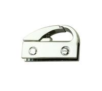 Zuoeay Accessoire pratique pour sac avec fermeture à boutons-pression sécurisés, poignée connecteur pour divers designs faits à la main, accessoire de matériel polyvalent, Argenté., One Size