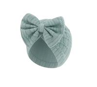 Zuoeay Bébé Turban Chapeau Couleur Unie Couvre-Chef Hôpital Pépinière Nouveau-Né Noeud Cap Doux Bonnet Casquettes pour Bébé Tout-Petit Bébé Indien Nouveau-Né