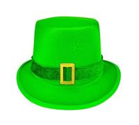 Zuoeay Chapeau tendance pour boîte de nuit, polyvalents, rassemblement sur le thème des couleurs, couvre-chef élégant pour les amateurs de culture, chapeau de culture irlandaise