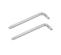 Zuoeay Clé hexagonale en forme de L avec bras long en acier pour réparation de meubles de vélo, clé hexagonale avec bras long pour meubles de maison