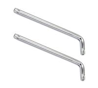 Zuoeay Clé hexagonale en forme de L avec bras long en acier pour réparation de meubles de vélo, clé hexagonale avec bras long pour meubles de maison