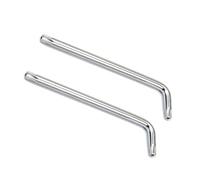 Zuoeay Clé hexagonale en forme de L avec bras long en acier pour réparation de meubles de vélo, clé hexagonale avec bras long pour meubles de maison