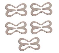 Zuoeay Clips de sangle de soutien-gorge pour femme pour faire un support dos nageur pour dissimuler les sangles cachées soutien-gorge de contrôle du décolleté pour dos nageur, abricot, 5 by 3 equal