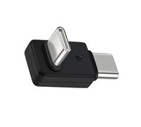 Zuoeay Connecteurs en forme de L double type C vers type C avec adaptateur de fonctionnalité OTG pour microphones Lavaliers et transfert de données Lavaliers Microphones Adaptateur