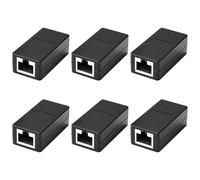 Zuoeay Coupleur RJ45 Gigabit Ethernet Extender Adapter Prend en charge Cat7 Cat6 Cat5e Cat5 Câble pour Home Office Networking Expansion Ethernet Coupleur Ethernet