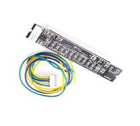 Zuoeay Double 12 niveaux de spectre de musique LED, indicateurs de niveaux de lumière, vitesse de lumière réglable, amplificateurs stéréo, kits de conseil, affichage de la fréquence sonore