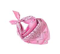 Zuoeay Écharpe carrée rétro avec fermeture en métal pour décoration de sac à main, bandana pour adultes, b, Taille unique