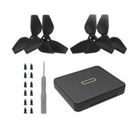 Zuoeay Étui de rangement pour petites hélices pour protections sécurisées, étui de transport, organiseurs d'accessoires, boîte de protection, Set 1