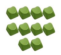 Zuoeay Lot de 10 touches en forme de cœur - Hauteur 1U - Durabilité - Anti-empreintes digitales - Personnalisable