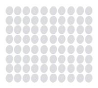 Zuoeay Lot de 100 disques en silicone transparent portables pour la stabilité des boucles d'oreilles et la protection des oreilles - Pour oreilles sensibles - Stabilisateurs invisibles, taille unique