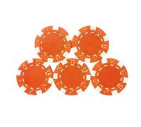 Zuoeay Lot de 25 pièces de 11 pièces de 50 g en plastique professionnel pour les mathématiques, le comptage des enfants, les récompenses pédagogiques, les roulettes, le bingo