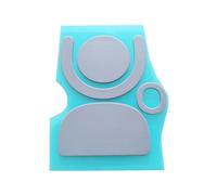 Zuoeay Matelas coulissant PTFE vert avec plusieurs appareils pour une action silencieuse Pieds de jeu permanents PTFE