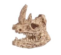 Zuoeay Ornements miniatures en forme de crâne pour aquarium - Fausse eau - Fournitures d'embellissement d'animaux - Petites décorations de dessin animé