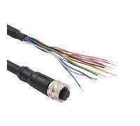 Zuoeay PWRIO-02 Cordon d'alimentation pour caméra industrielle avec fonction de déclenchement Câble de transfert d'énergie résistant à l'abrasion Alimentation sensorielle robuste