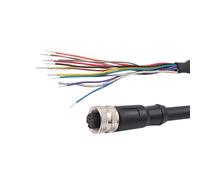 Zuoeay PWRIO-02 Cordon d'alimentation pour caméra industrielle avec fonction de déclenchement Câble de transfert d'énergie résistant à l'abrasion Alimentation sensorielle robuste