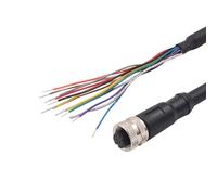 Zuoeay PWRIO-02 Cordon d'alimentation pour caméra industrielle avec fonction de déclenchement Câble de transfert d'énergie résistant à l'abrasion Alimentation sensorielle robuste